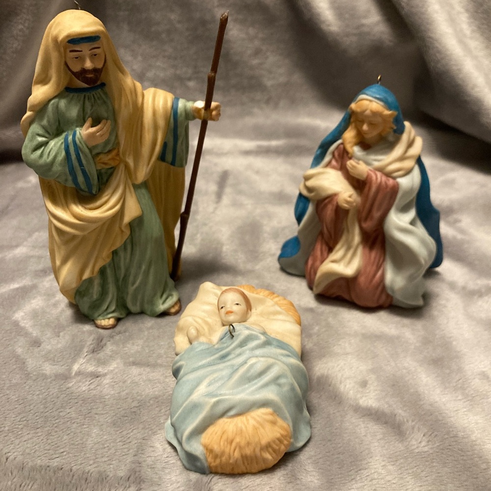 Holy Family Blessings Nativity Collection by Hallmark’s Keepsake Ornaments